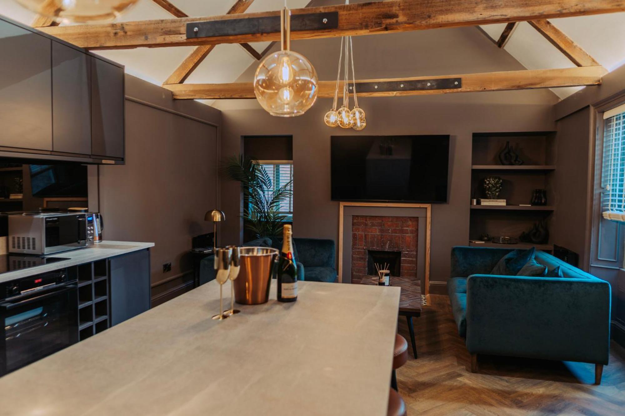 Magistrates Penthouse Suite - Town Centre Apartments With Spa Morpeth Exteriér fotografie
